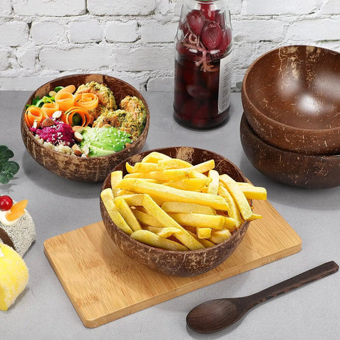 Natural Coconut Shell Bowls | BUY 2 GET 35% OFF