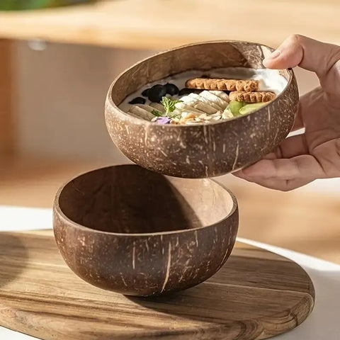 Natural Coconut Shell Bowls | BUY 2 GET 35% OFF